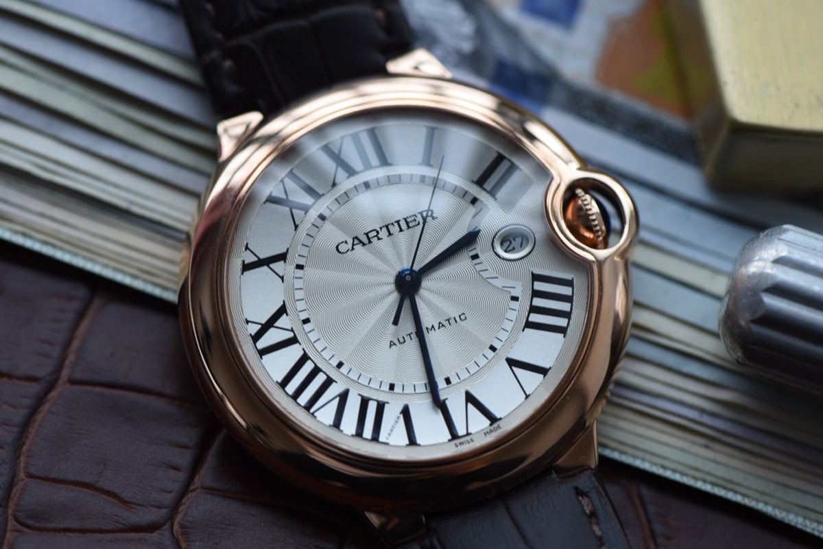 Cartier Ballon Bleu Large Rose Gold Automatic Watch