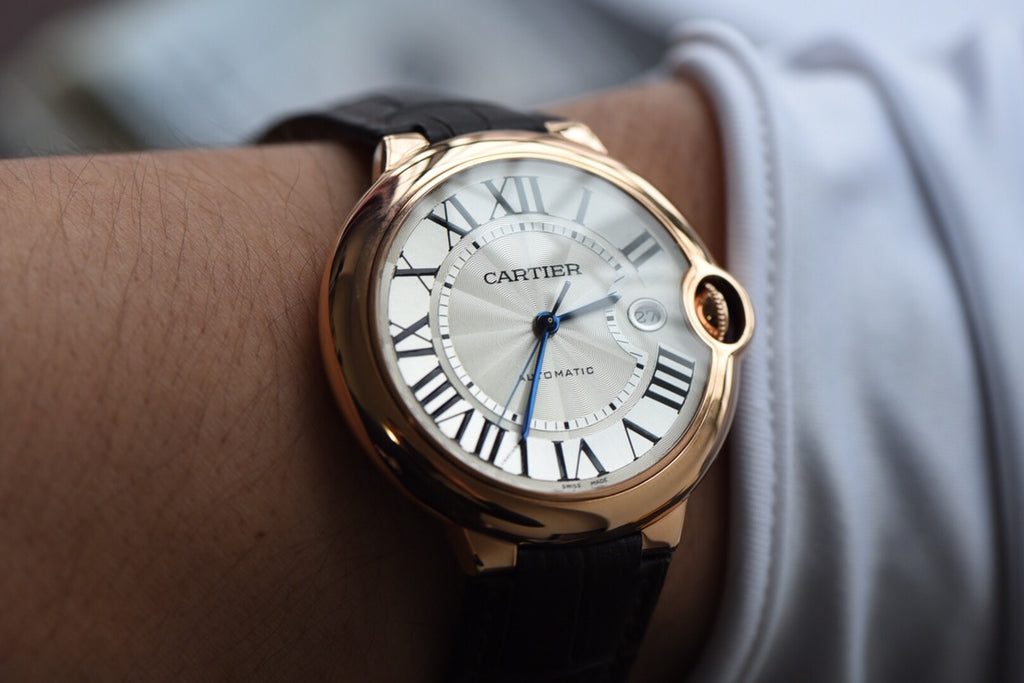 Cartier Ballon Bleu Large Rose Gold Automatic Watch