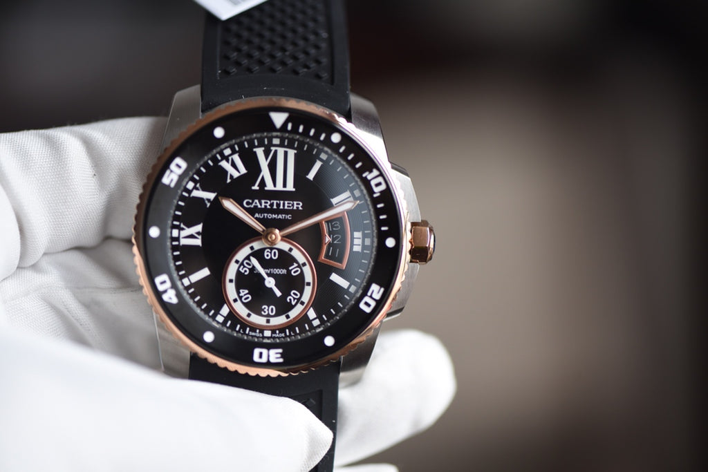 Cartier Calibre de Cartier Diver Two-Tone Automatic Watch