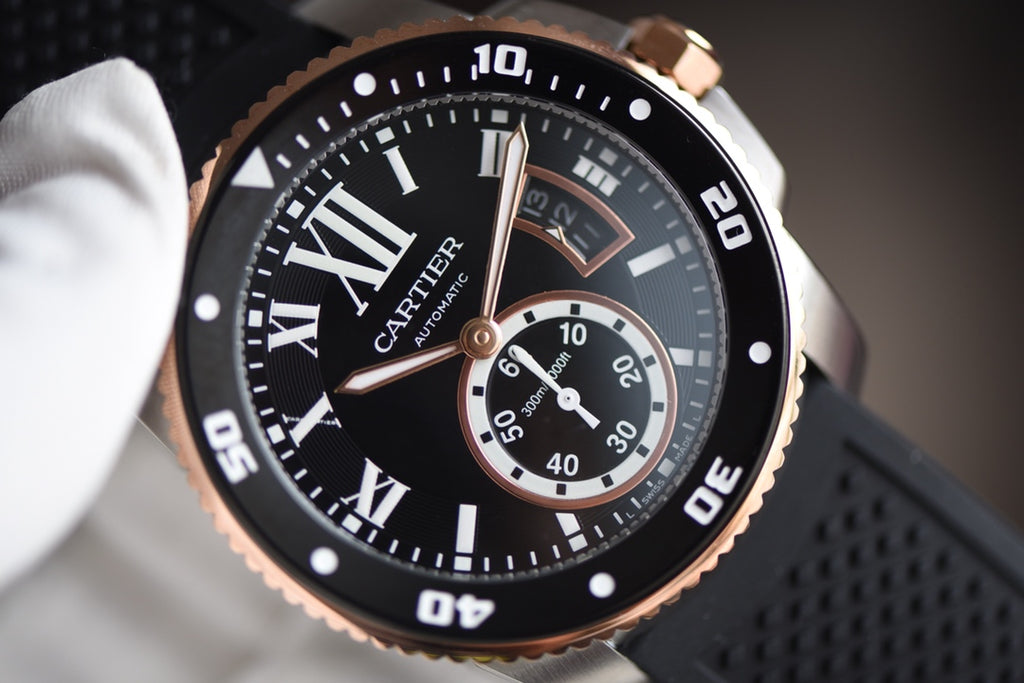 Cartier Calibre de Cartier Diver Two-Tone Automatic Watch