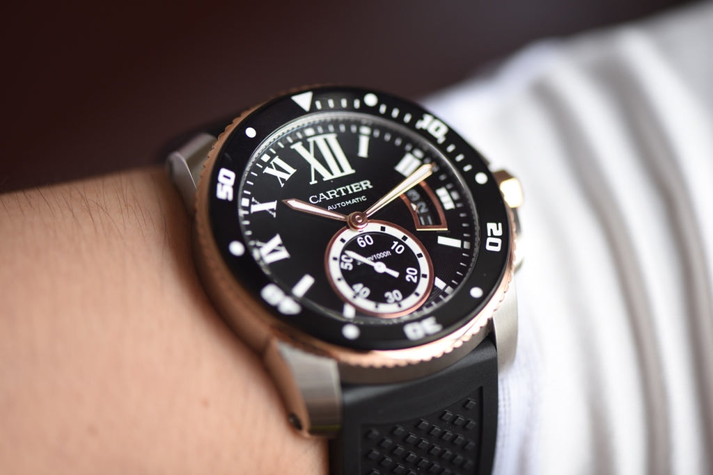 Cartier Calibre de Cartier Diver Two-Tone Automatic Watch