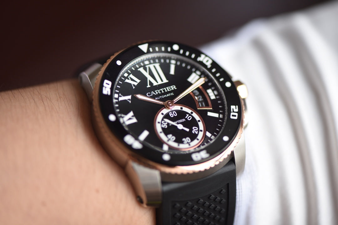 Cartier Calibre de Cartier Diver Two-Tone Automatic Watch