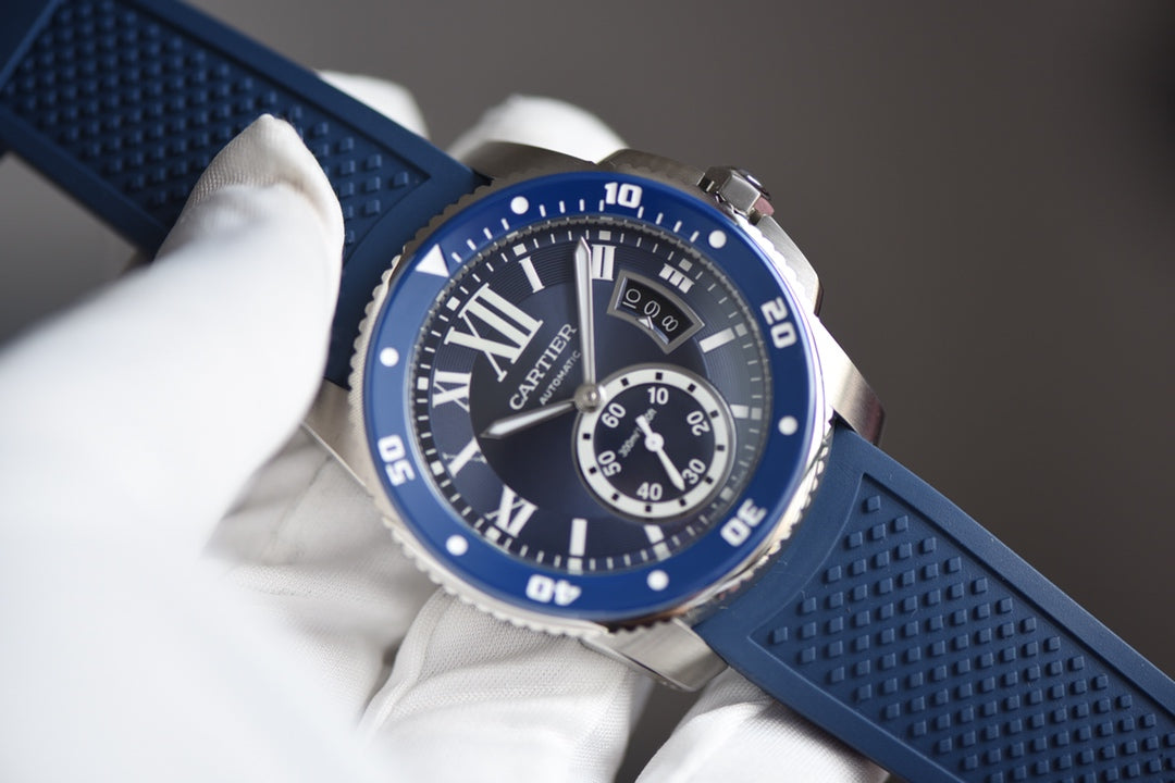 Cartier Calibre de Cartier Diver Blue Ceramic Automatic Watch