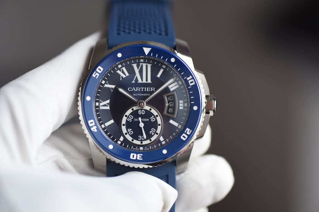 Cartier Calibre de Cartier Diver Blue Ceramic Automatic Watch