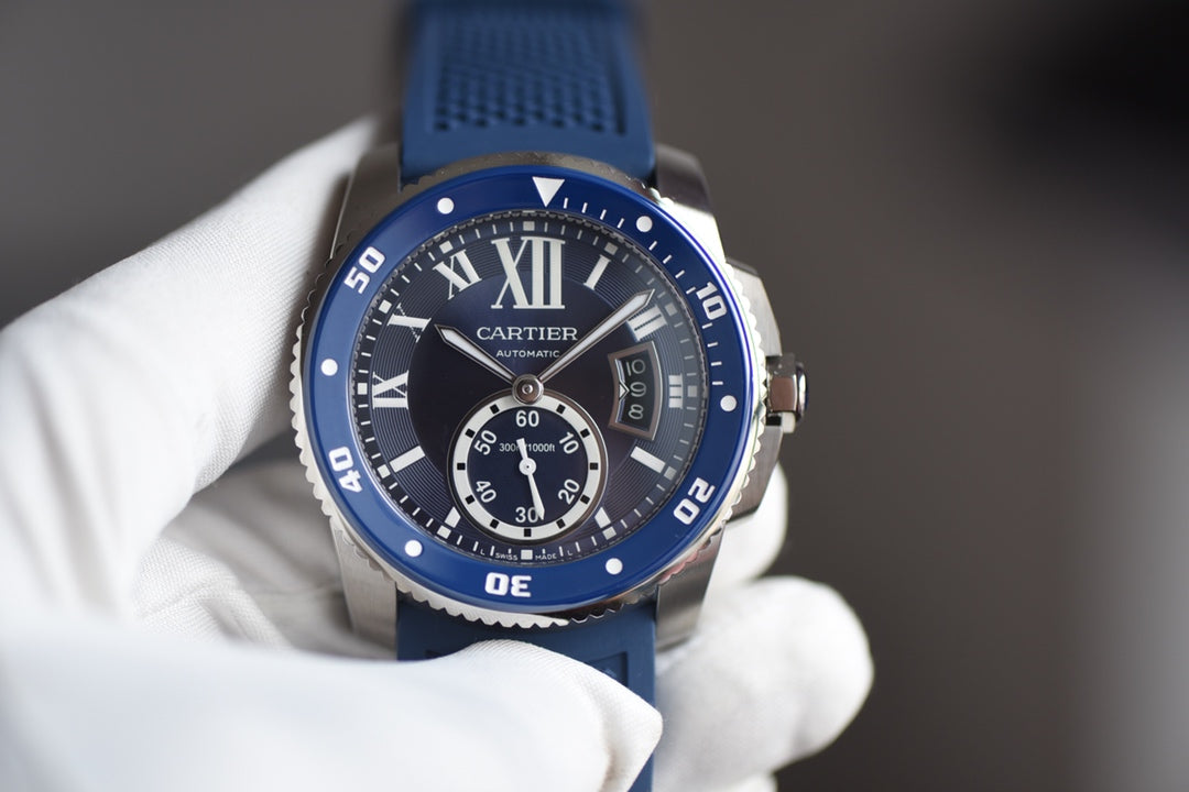 Cartier Calibre de Cartier Diver Blue Ceramic Automatic Watch