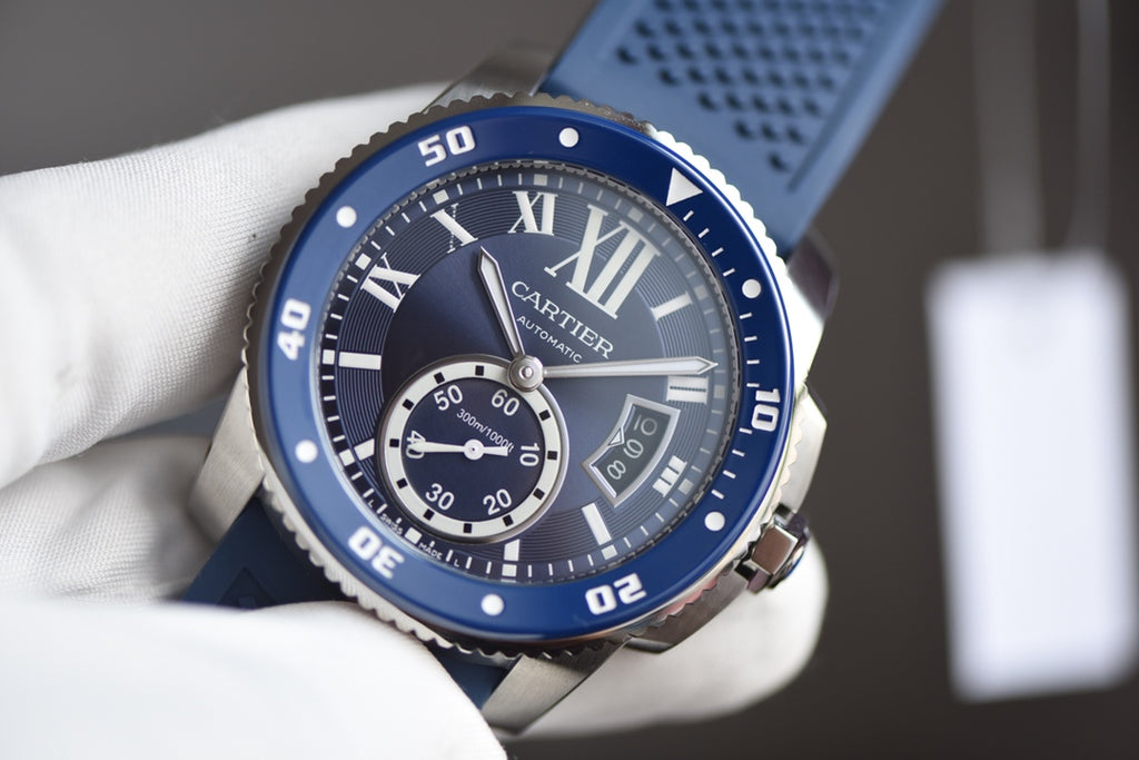 Cartier Calibre de Cartier Diver Blue Ceramic Automatic Watch