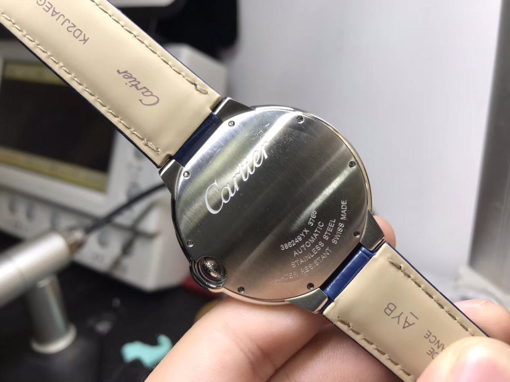 Cartier Ballon Bleu Blue Dial Automatic Watch