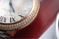 Cartier Ballon Bleu Rose Gold Diamond Bezel Automatic Watch