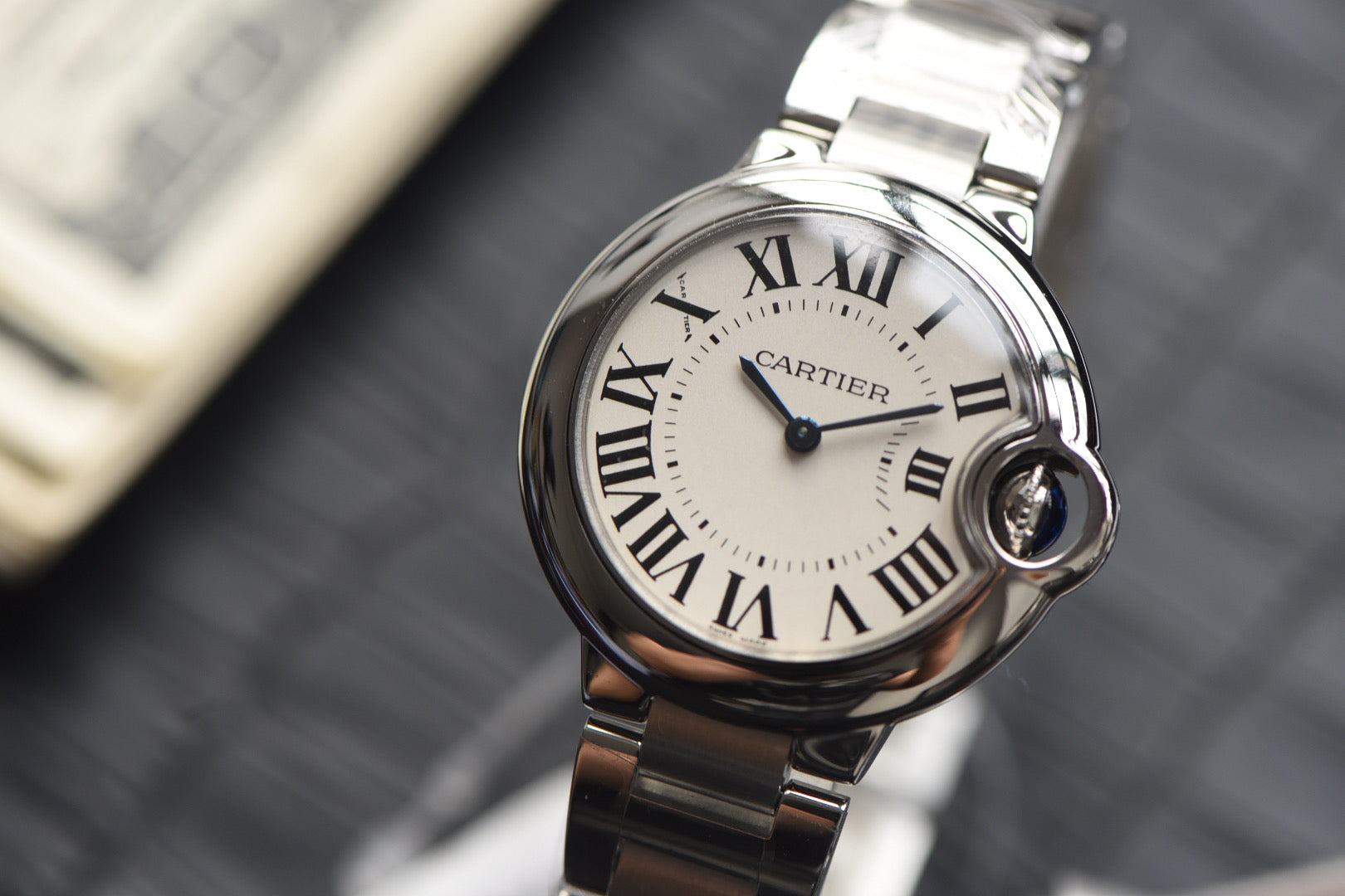 Cartier Ballon Bleu Small Stainless Steel Watch