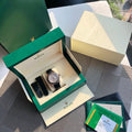 Rolex Yacht-Master 40 Rose Gold Diamond Pavé Dial Black Ceramic Bezel Rubber Strap (Custom)