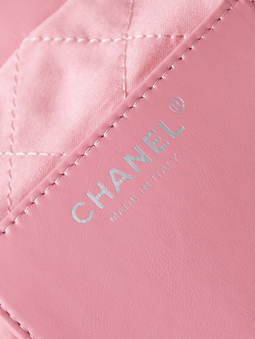 Chanel 22 Bag Pink Calfskin Mini Silver Hardware