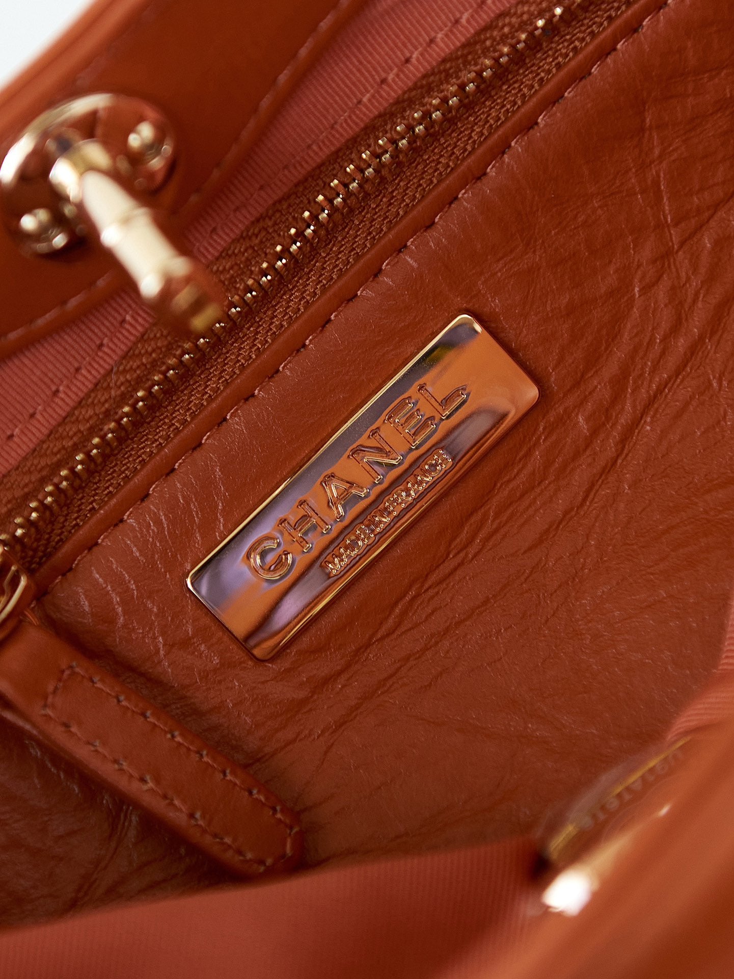 Chanel 31 Bag Caramel Tan Lambskin Mini Gold Hardware