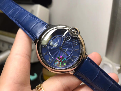 Cartier Ballon Bleu Blue Dial Automatic Watch